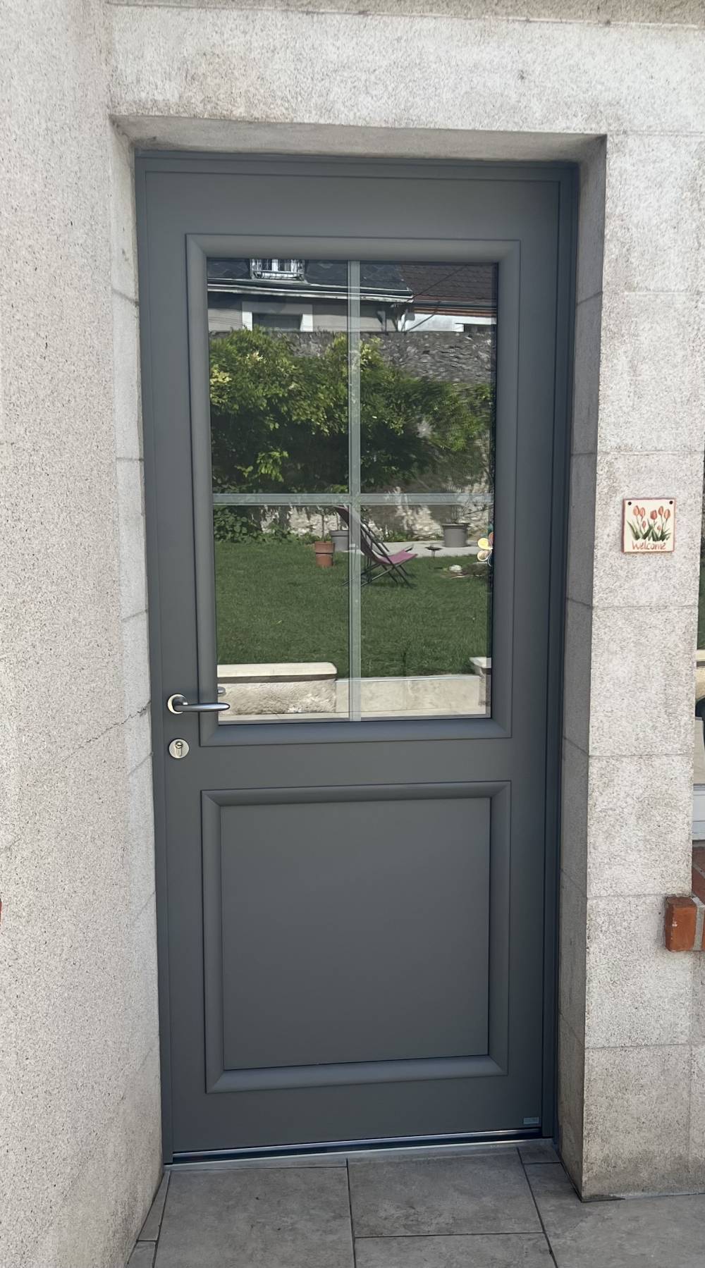 porta d'entrée aluminium