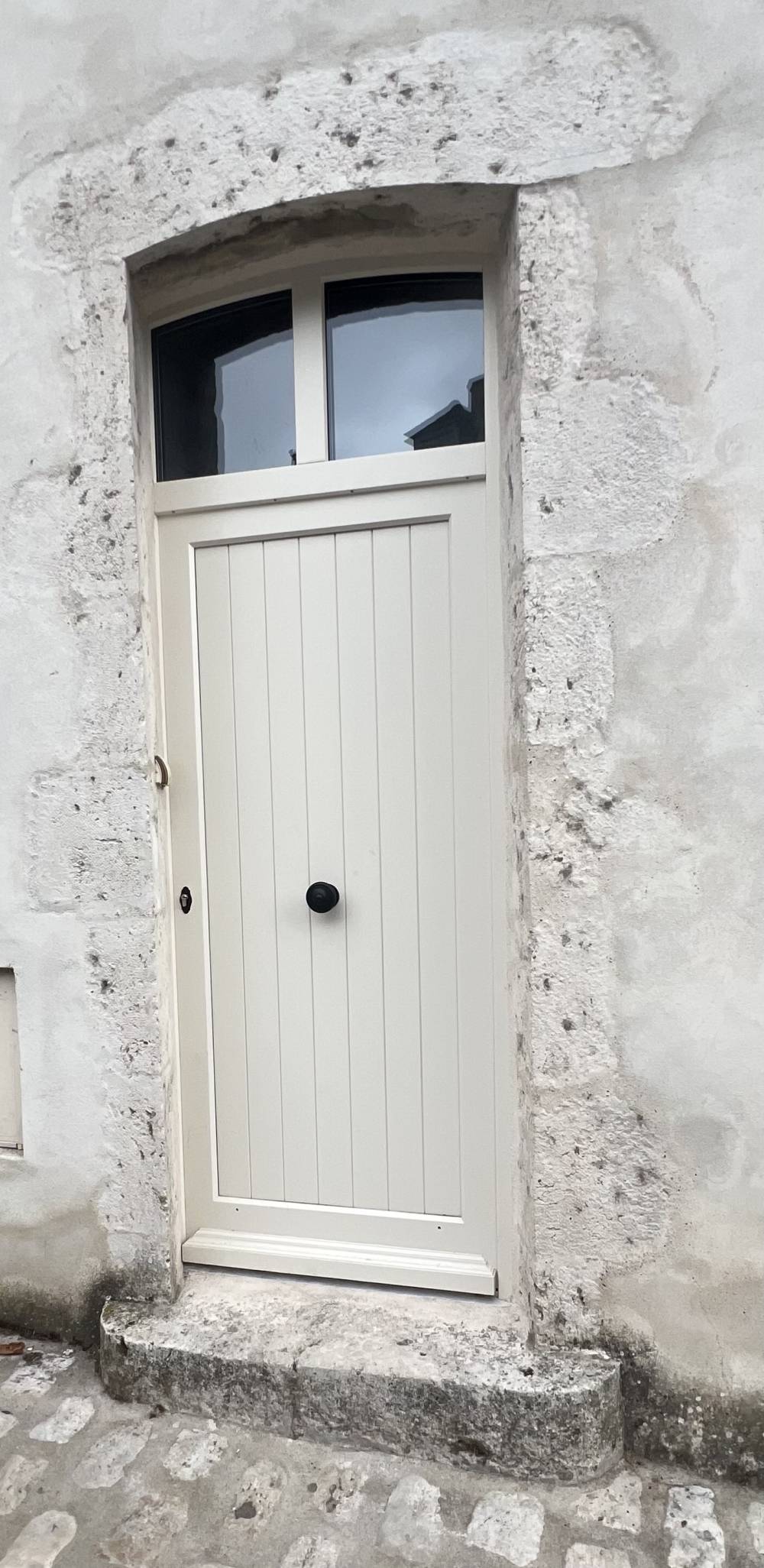 porte d'entrée bois à l 'identique
