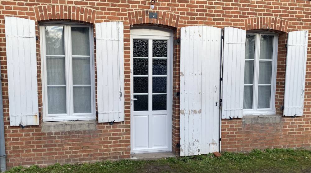 ensemble menuiseires sur façade en sologne