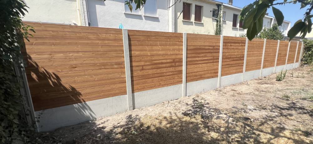 clôture bois béton 2